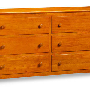 atlantic six drawer dresser