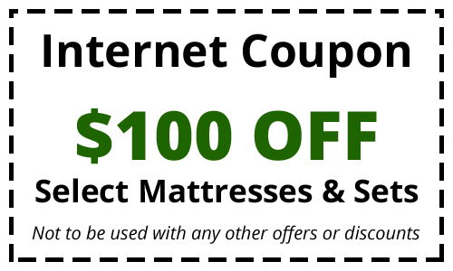 coupon-100 - Dream Makers Mattresses